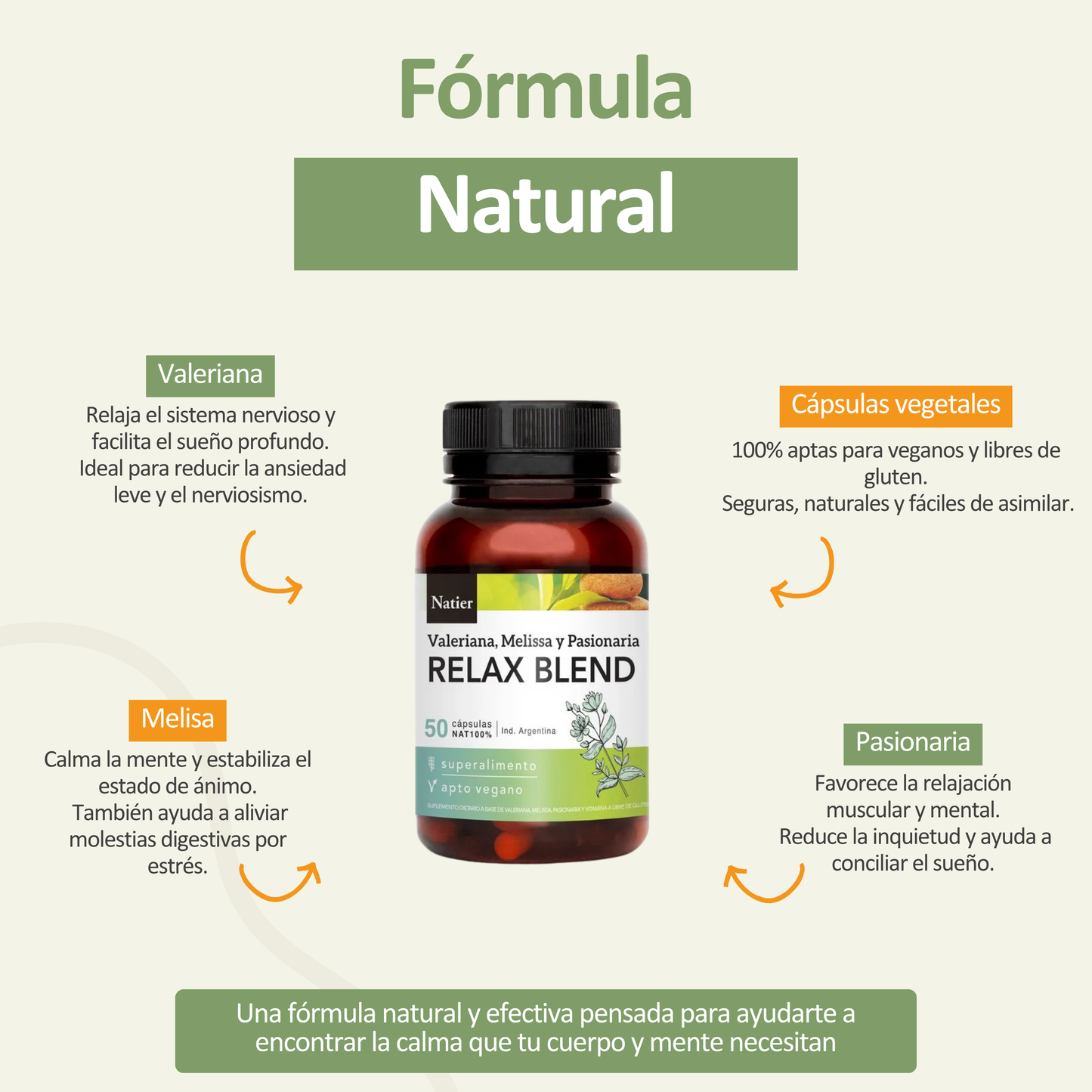 Relax blend I Regulador de Estrés Natural